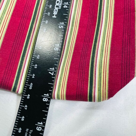 Longaberger Holiday Gift Bag Holiday Stripe Holiday Botanical #23540 Poinsettia - Picture 7 of 9